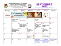 Calendario septiembre 2025