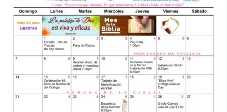 Calendario septiembre 2025