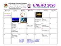 Calendario enero 2026