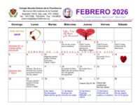 Calendario febrero 2026