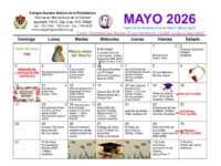 Calendario mayo 2026